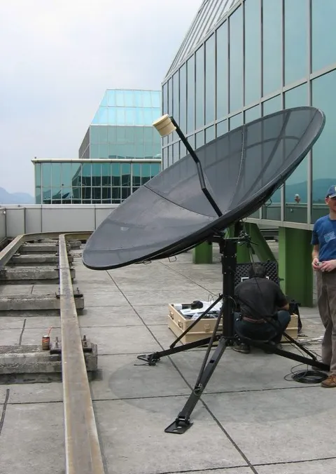 Janus Portable Geostationary Antenna and Display